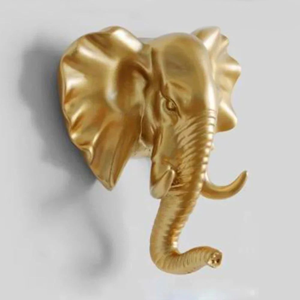 Patère tête d’animal