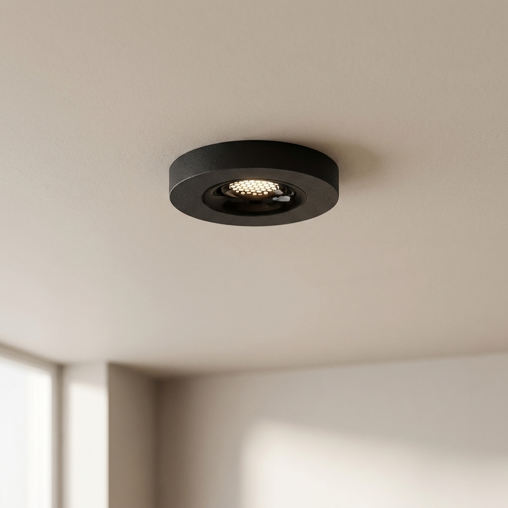 Plafonnier LED rond en saillie