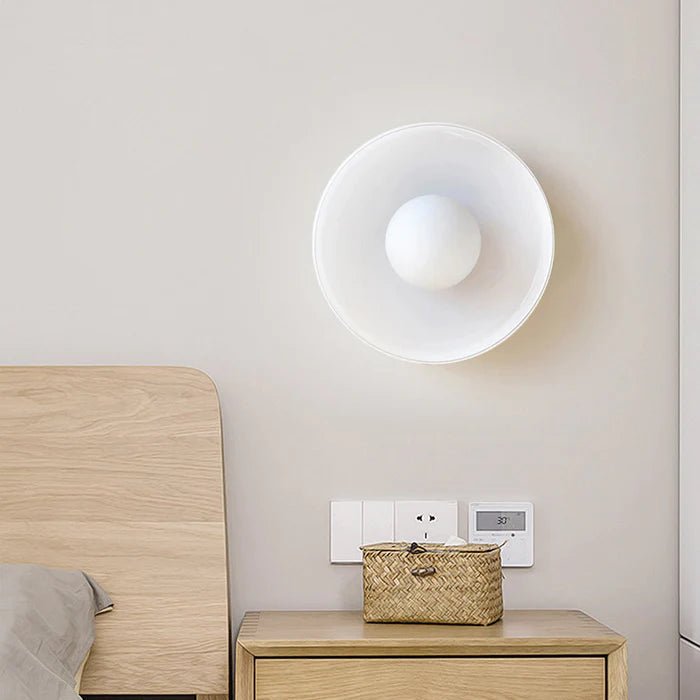 Lampa sufitowa okrągła G9 ze szkła i metalu do kuchni i salonu 220–240V