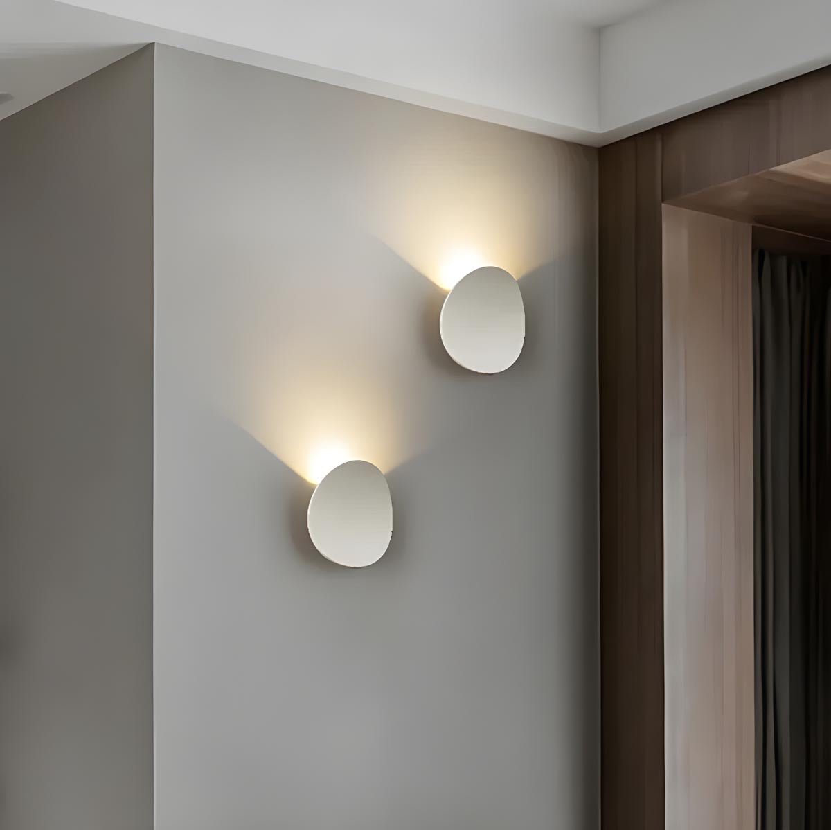 Lampa ścienna LED aluminiowa 7W do oświetlenia wnętrz