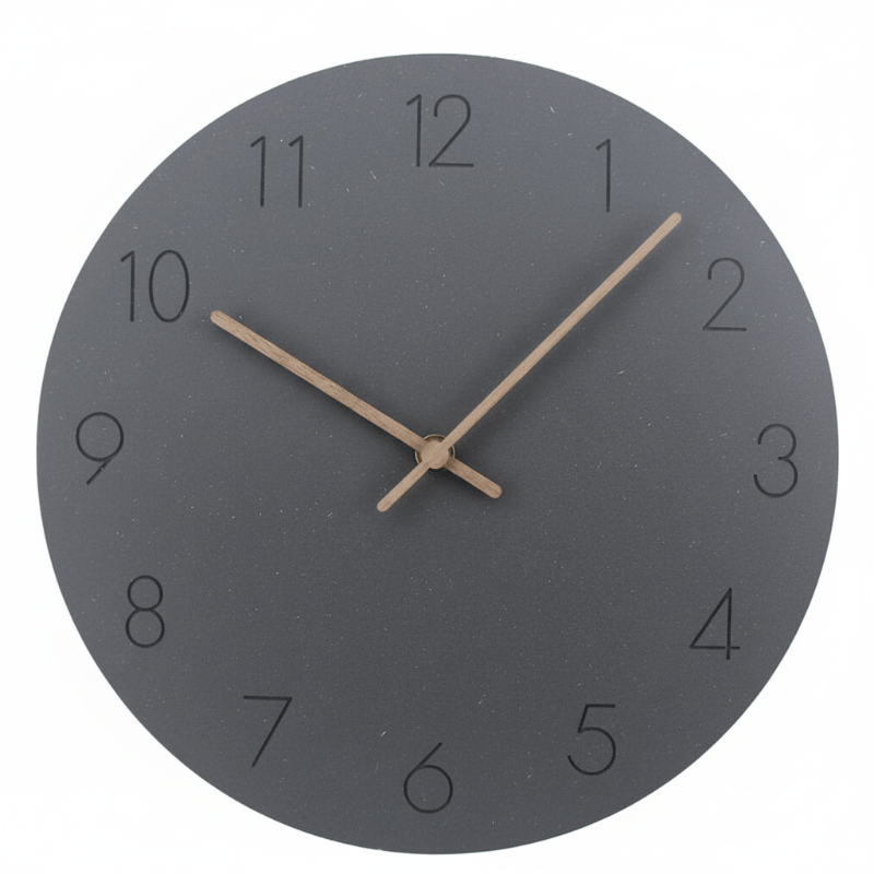 Zegar Ścienny Minimalistyczny 29 cm z Cichym Mechanizmem