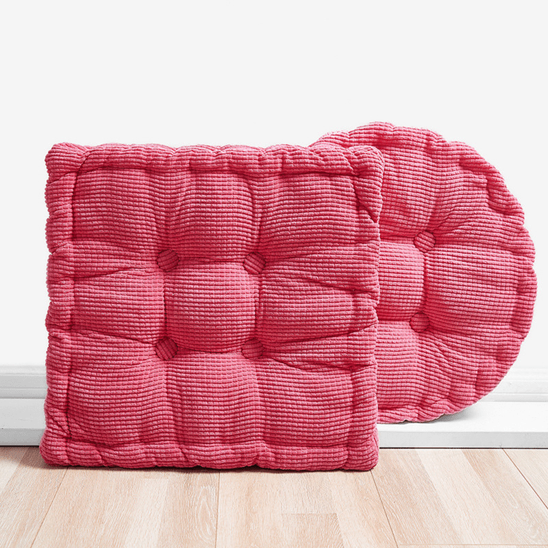 Square seat cushion with a handle