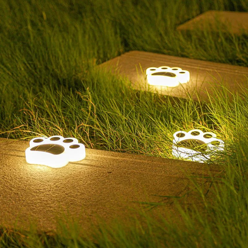 Solarne lampy ogrodowe LED z czujnikiem zmierzchu i szpilką do montażu w gruncie