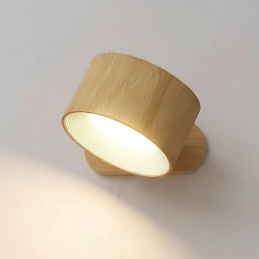 Lampa ścienna LED z obrotem 360°
