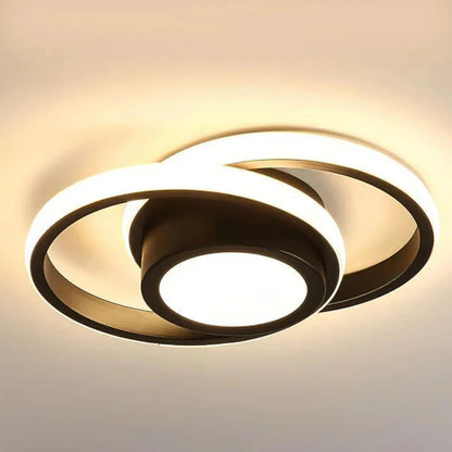 Lampa sufitowa LED podwójny pierścień