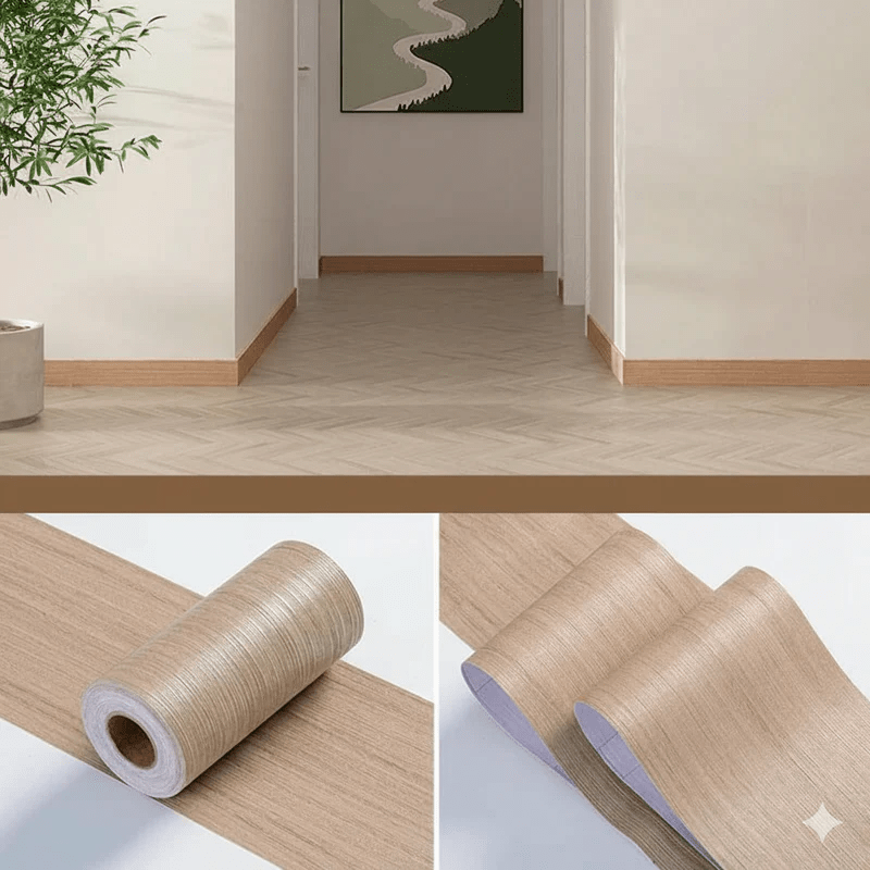 Wood-effect finishing trim