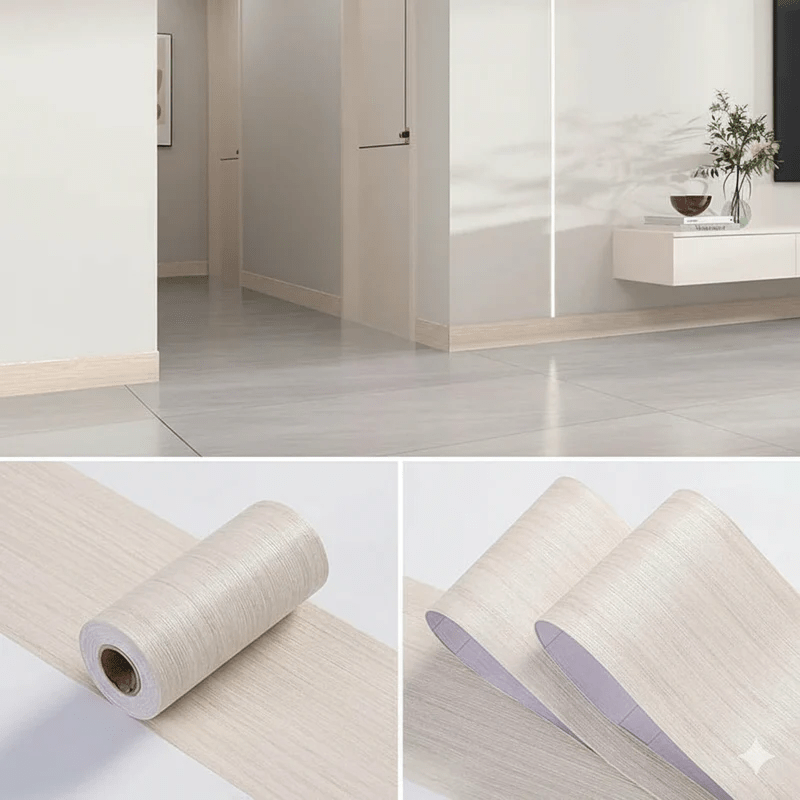 Wood-effect finishing trim