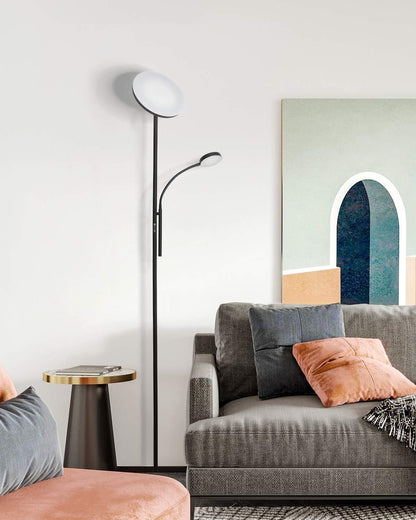LED floor lamp with adjustable brightness