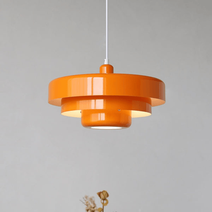 Lampa Wisząca z Trzystopniowym Kloszem E27 w Pastelowych Kolorach