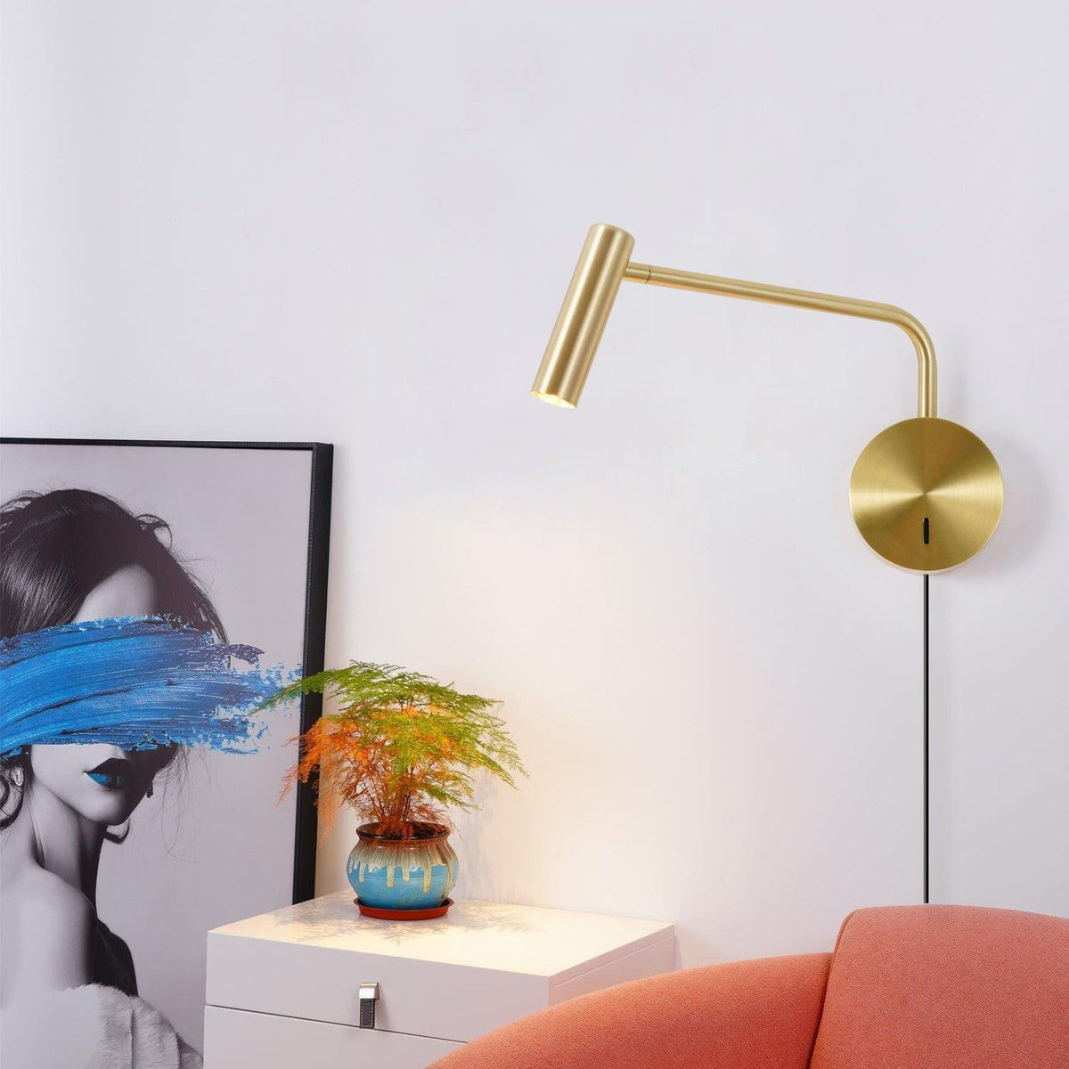 Applique LED orientable