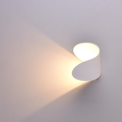 Kinkiet LED spiralny