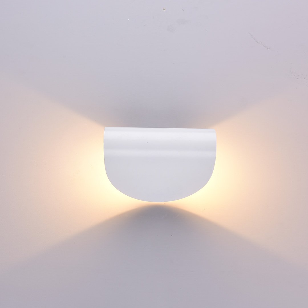 Kinkiet LED spiralny