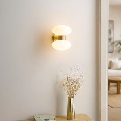 Double wall lamp