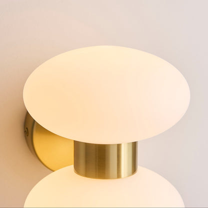 Double wall lamp