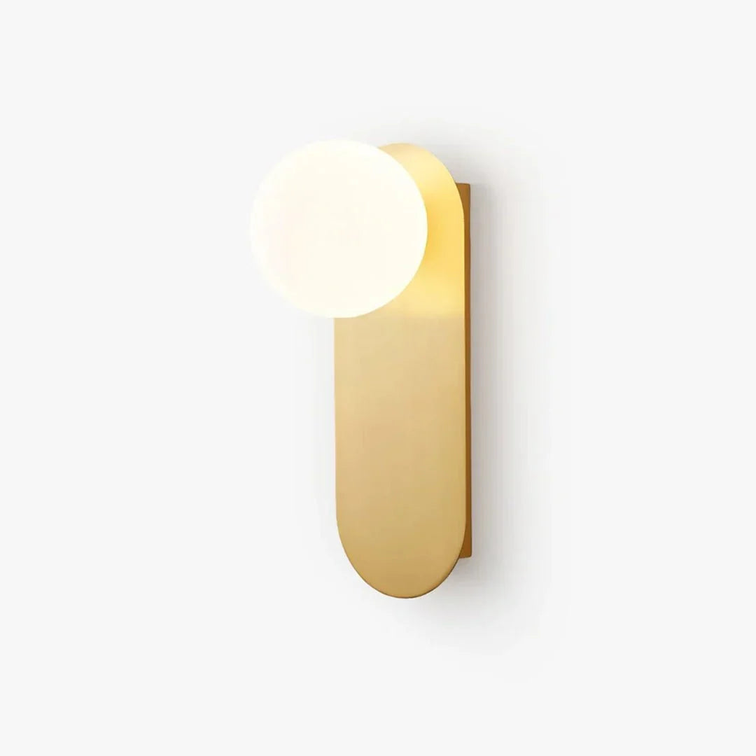 Applique avec abat-jour sphérique