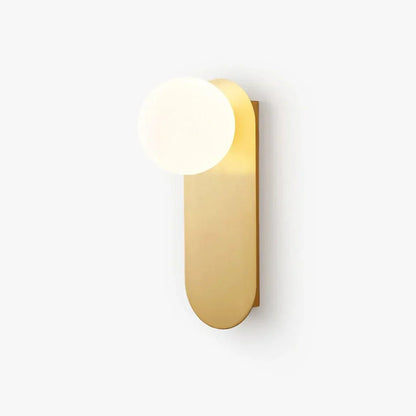 Applique avec abat-jour sphérique