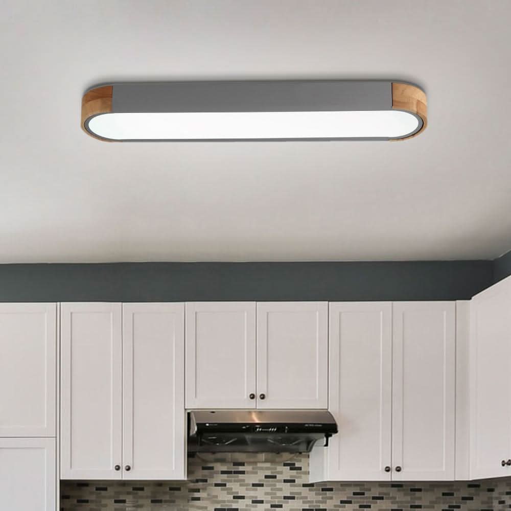 Oval LED ceiling light