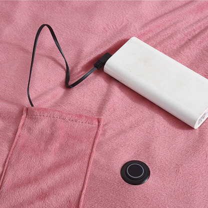 Elektrická vyhřívaná deka s USB