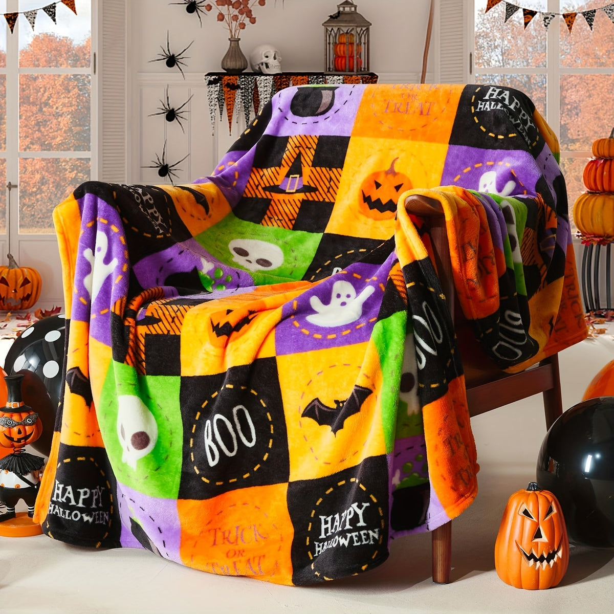 Fleecová deka Halloween