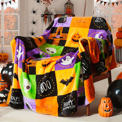 Fleecová deka Halloween