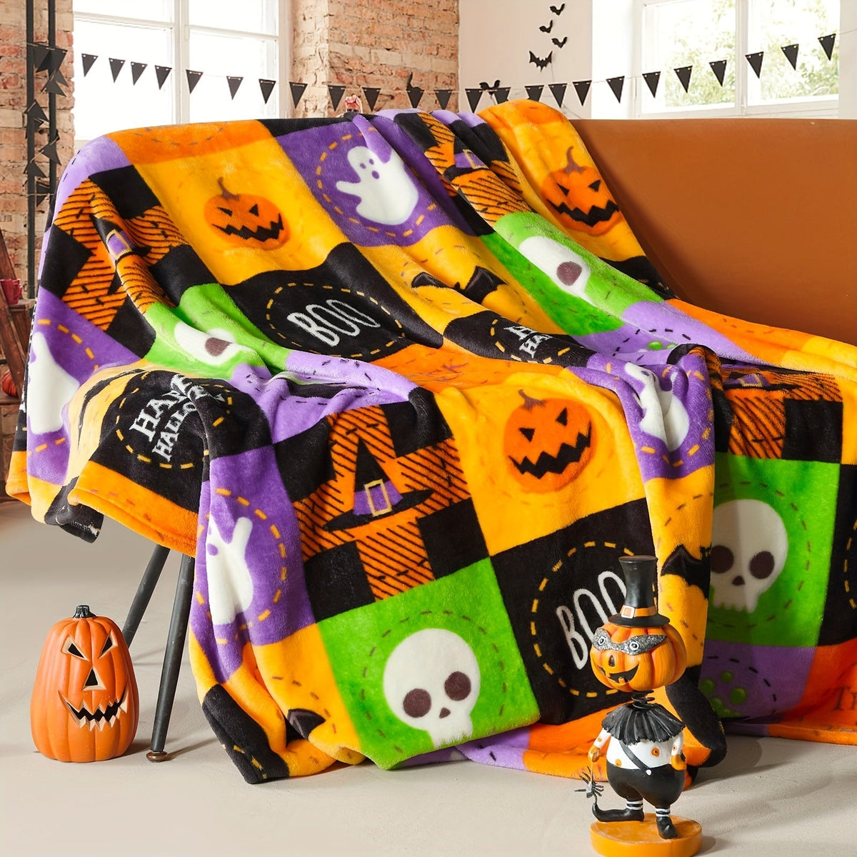 Fleecová deka Halloween
