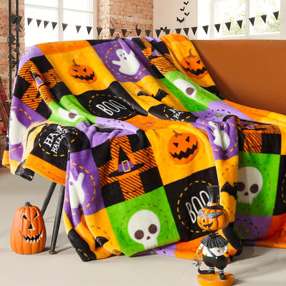 Fleecová deka Halloween
