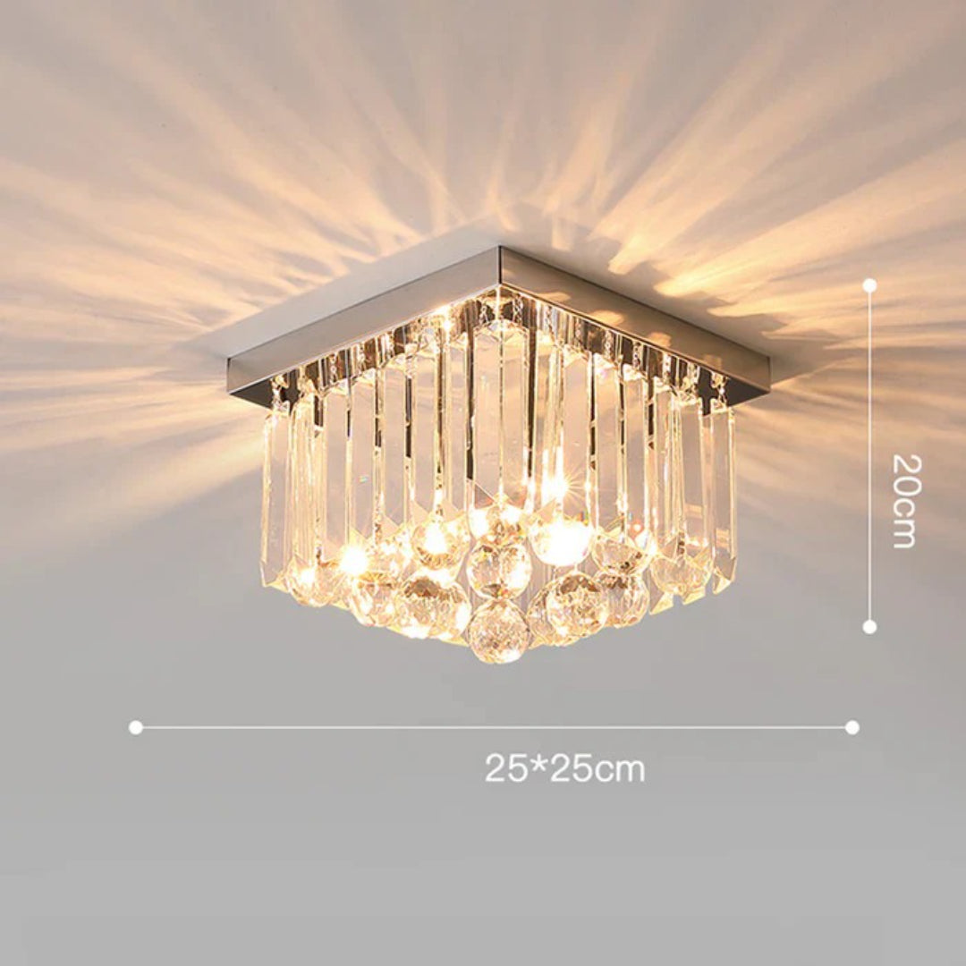 Crystal ceiling lamp
