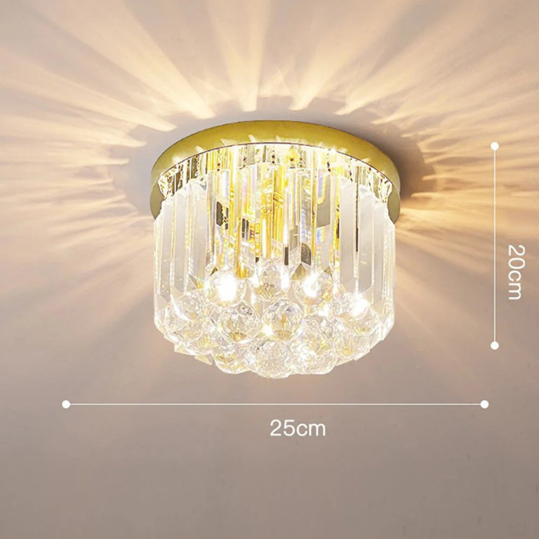 Crystal ceiling lamp