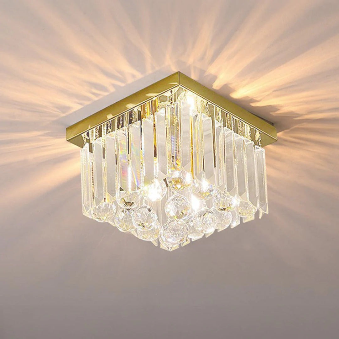 Crystal ceiling lamp