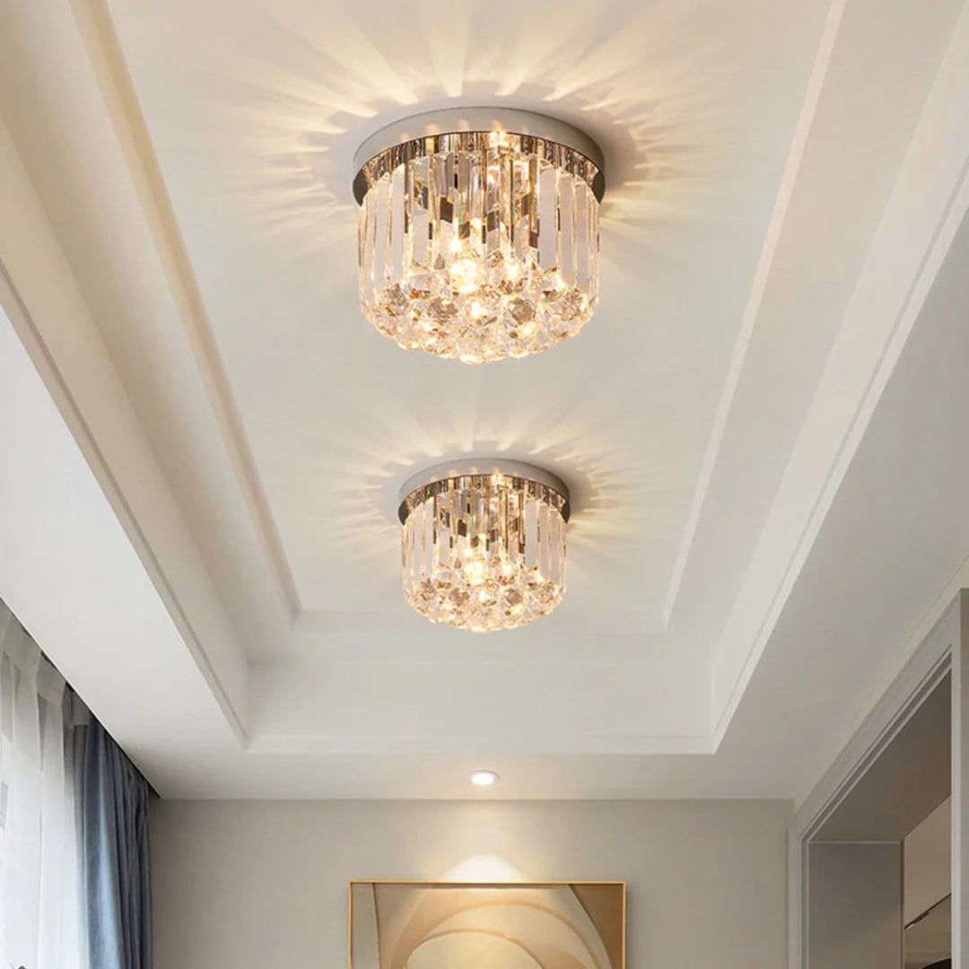 Crystal ceiling lamp