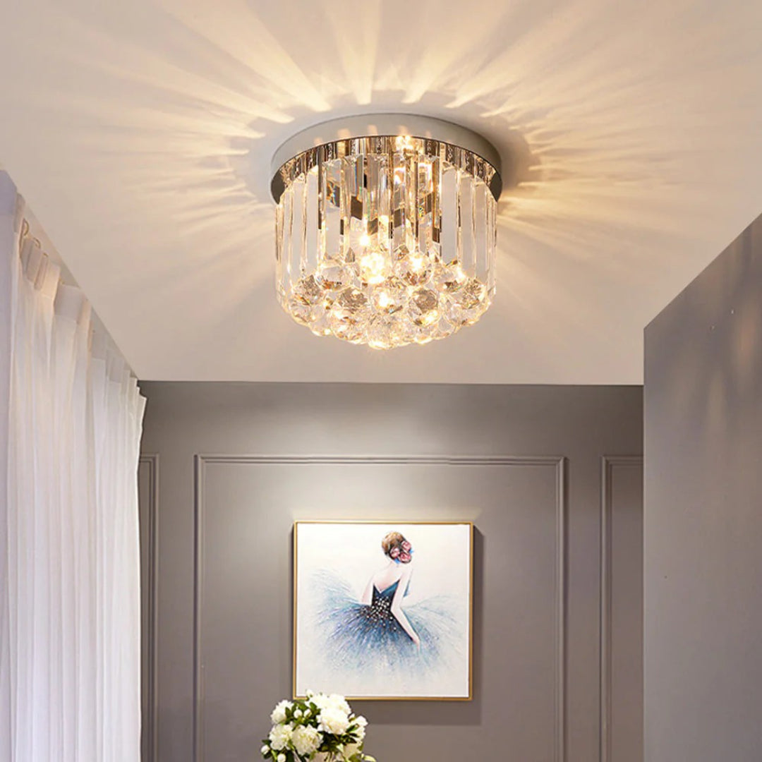 Crystal ceiling lamp