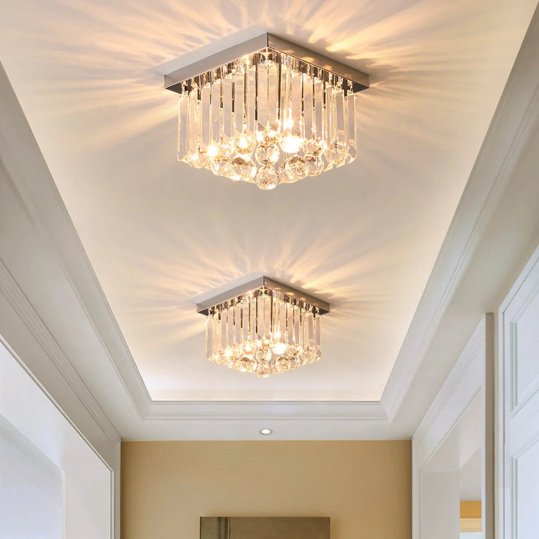 Crystal ceiling lamp