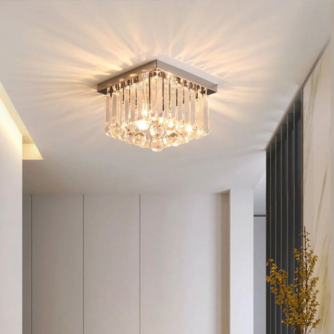 Crystal ceiling lamp