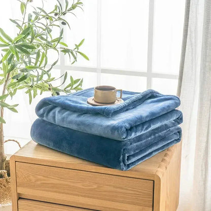 Koc flanelowy gruby