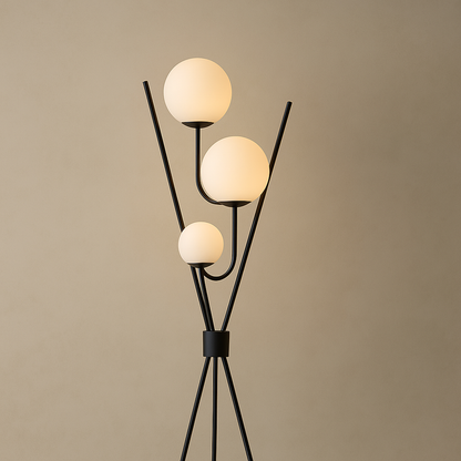 LED lampa s kulovitými stínidly