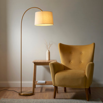 Oblouková stojací lampa