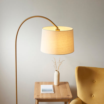 Oblouková stojací lampa