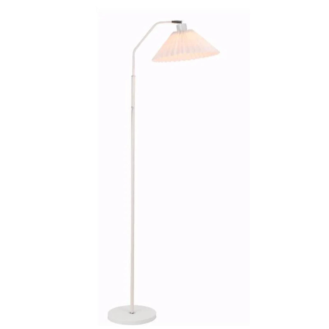 Pleated floor lamp