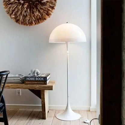 Mushroom-shaped floor lamp