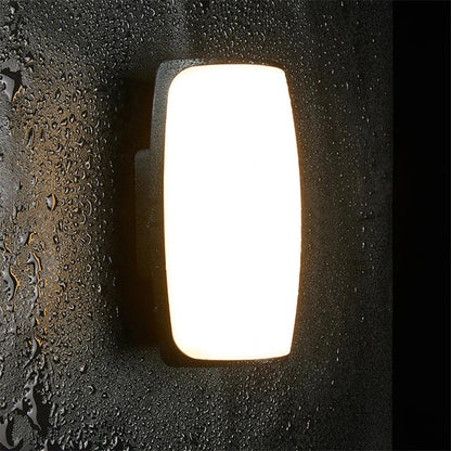 Outdoor LED wall lamp