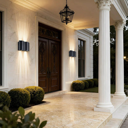 Outdoor LED wall lamp