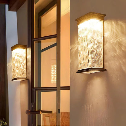 Lampa ścienna zewnętrzna LED