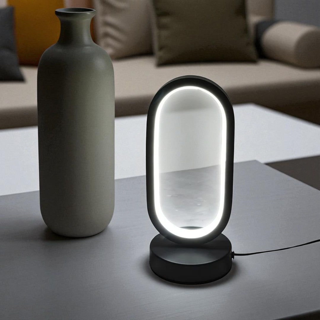 Lampe de table LED en forme de U