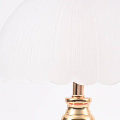 Lampa stołowa szklany klosz