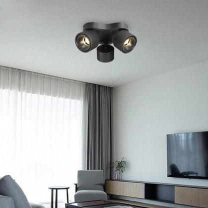Stropní lampa se 3 reflektory