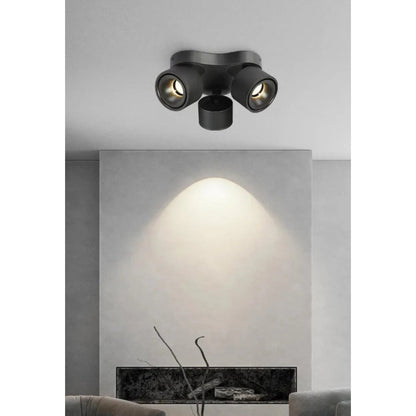 Stropní lampa se 3 reflektory