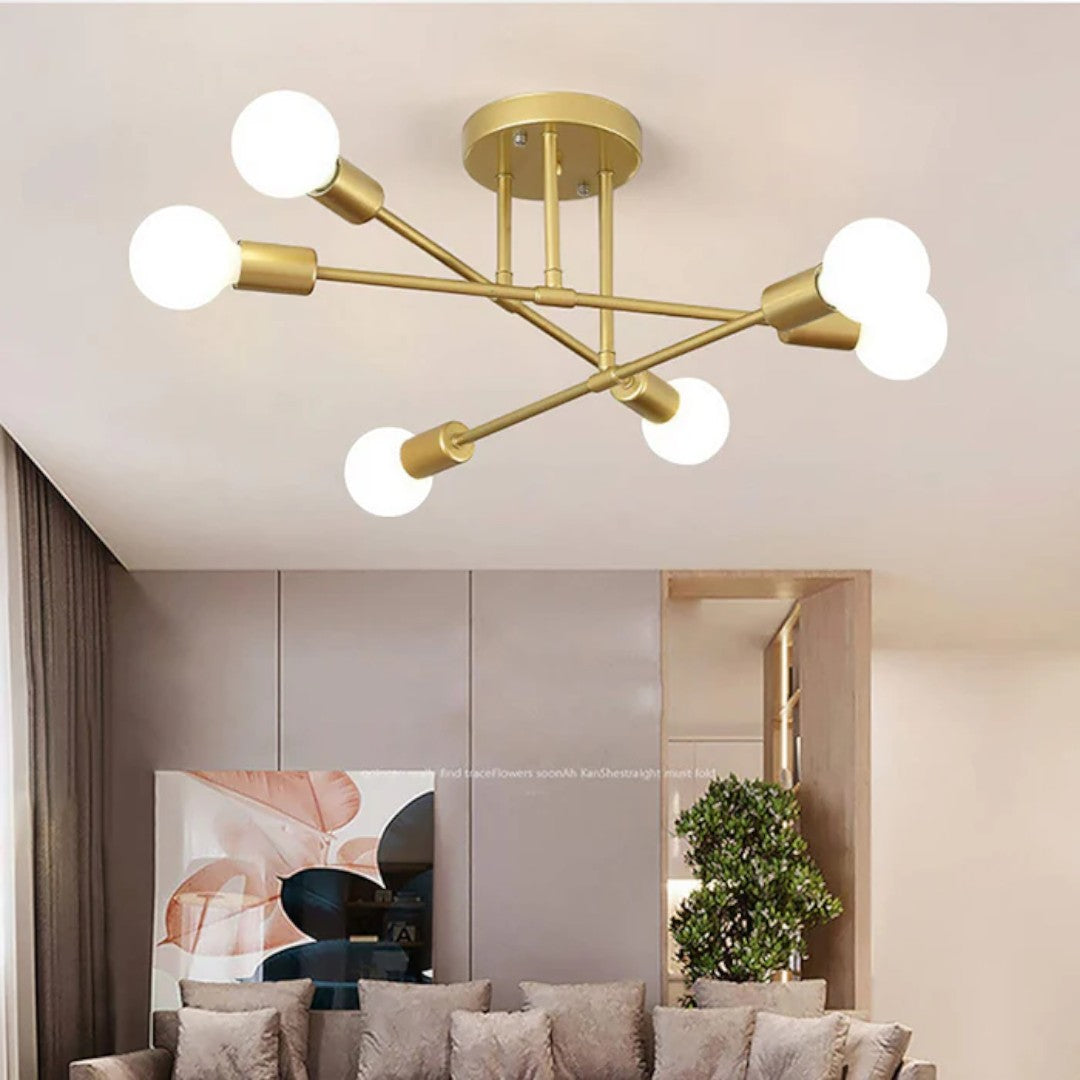 6-light ceiling lamp