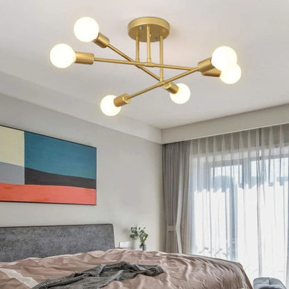 6-light ceiling lamp