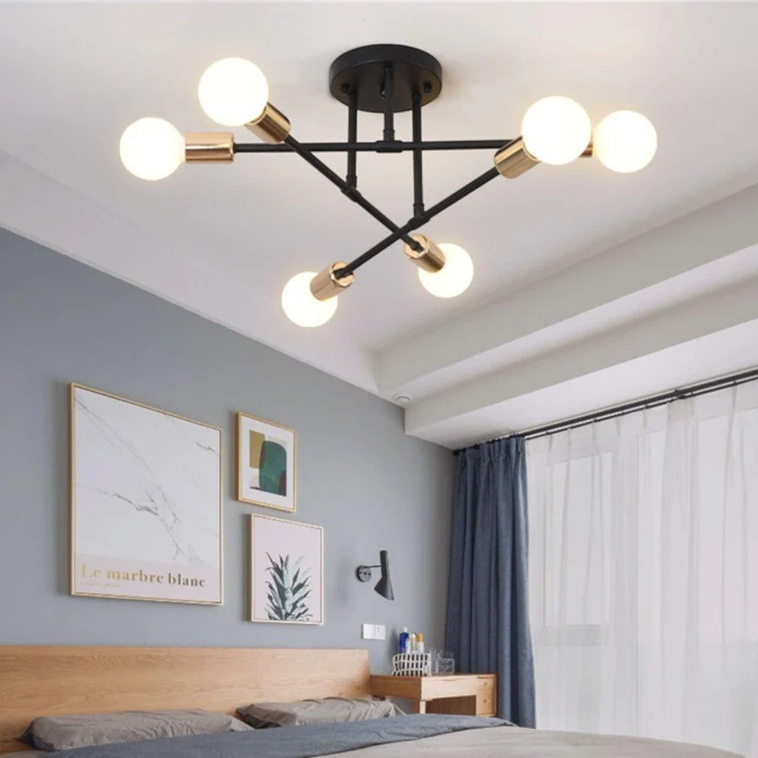 6-light ceiling lamp