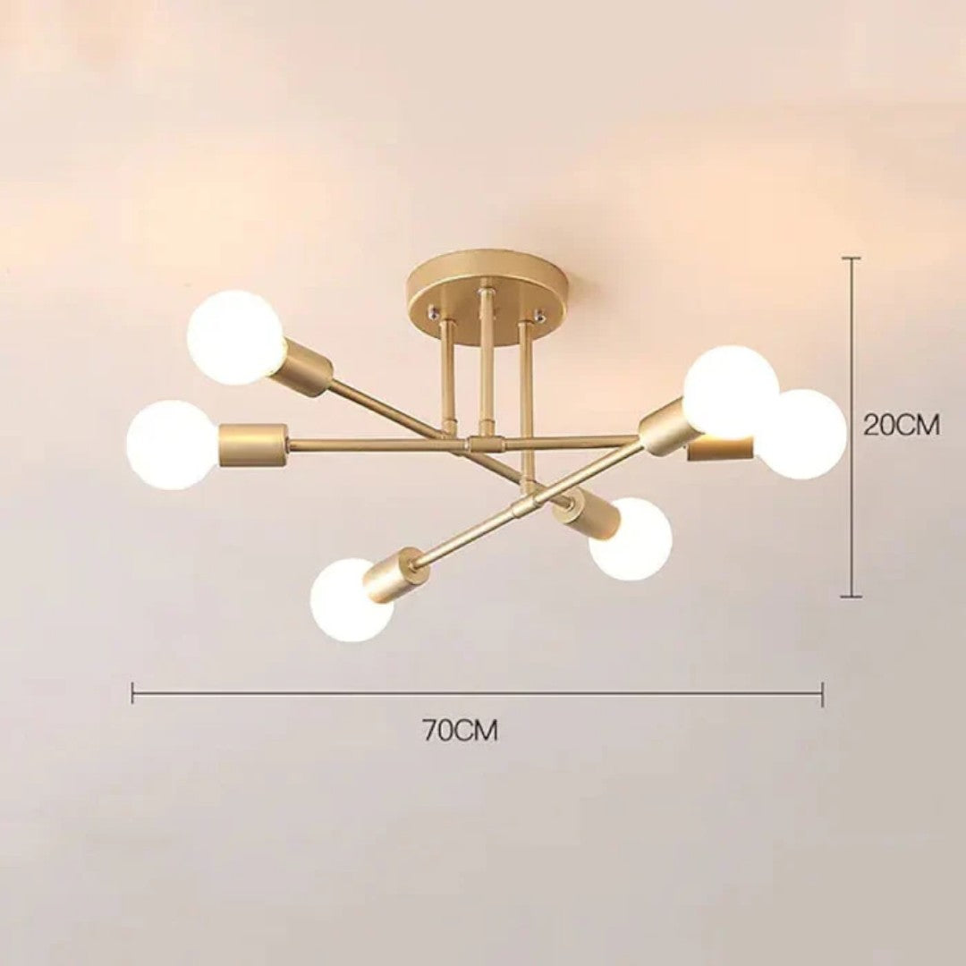 6-light ceiling lamp